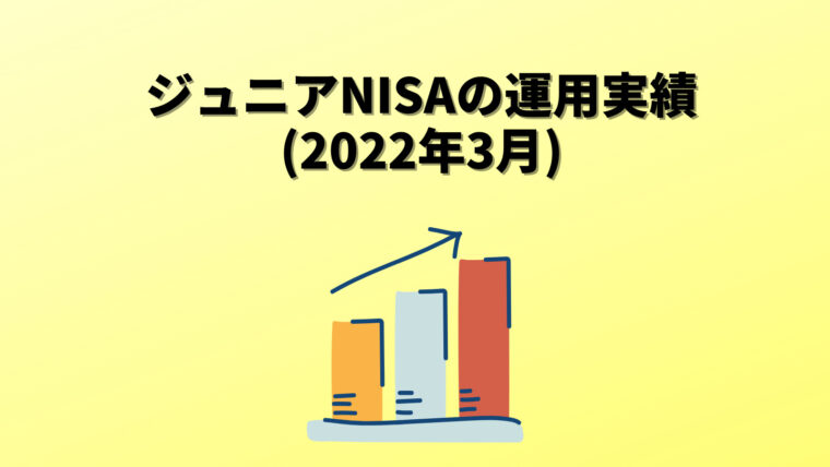ジュニアNISA 運用実績（2022年3月）